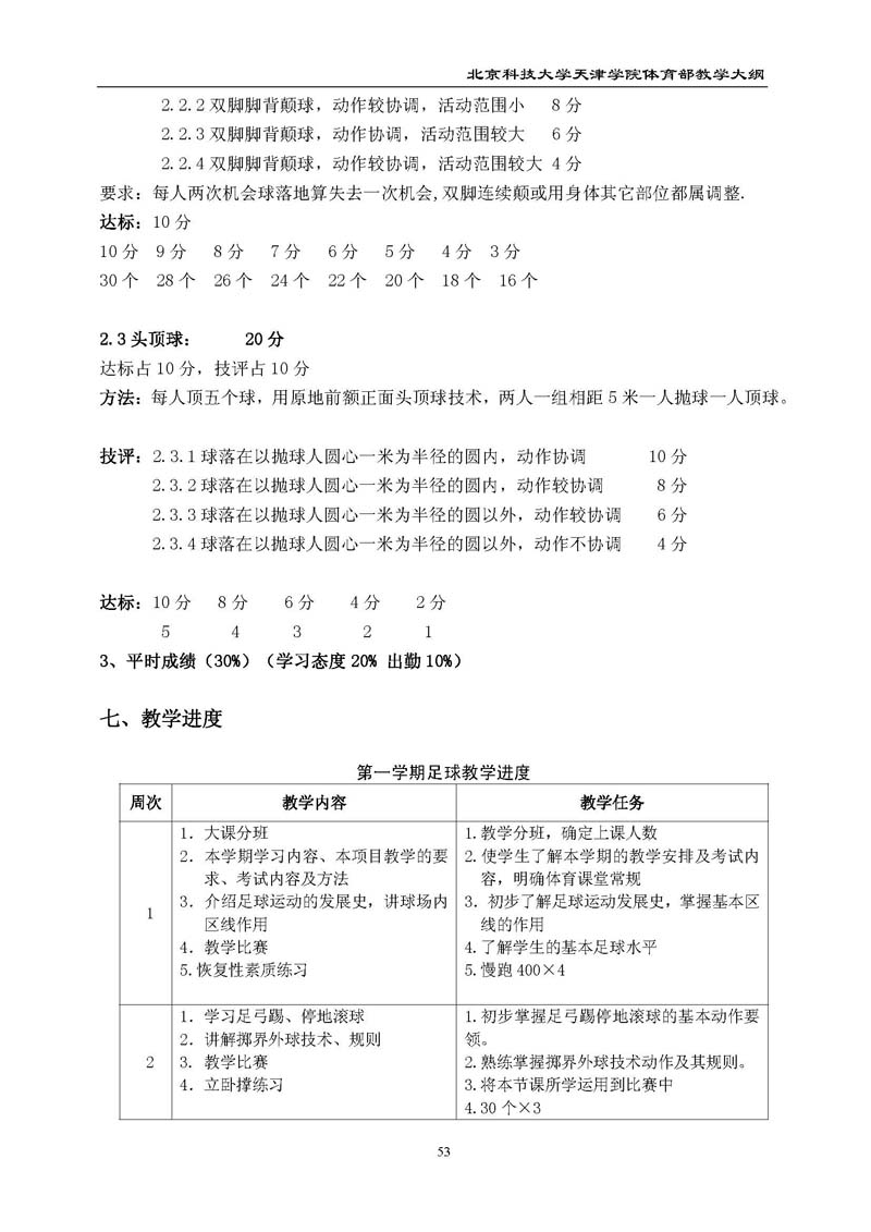 bevitor伟德国际1946官网体育部教学大纲